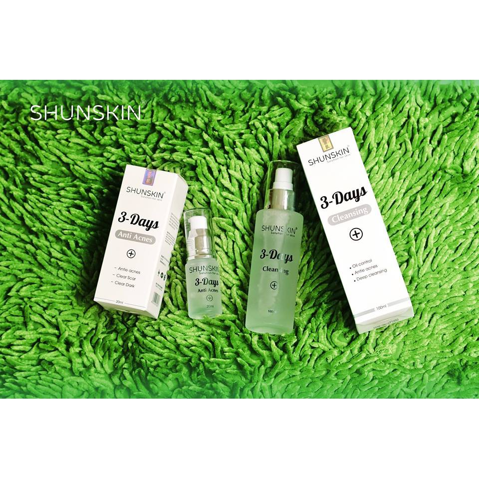 SHUN SKIN DIỆT TRỪ MỤN ĐẦU ĐEN XÓA TAN VẾT NÁM