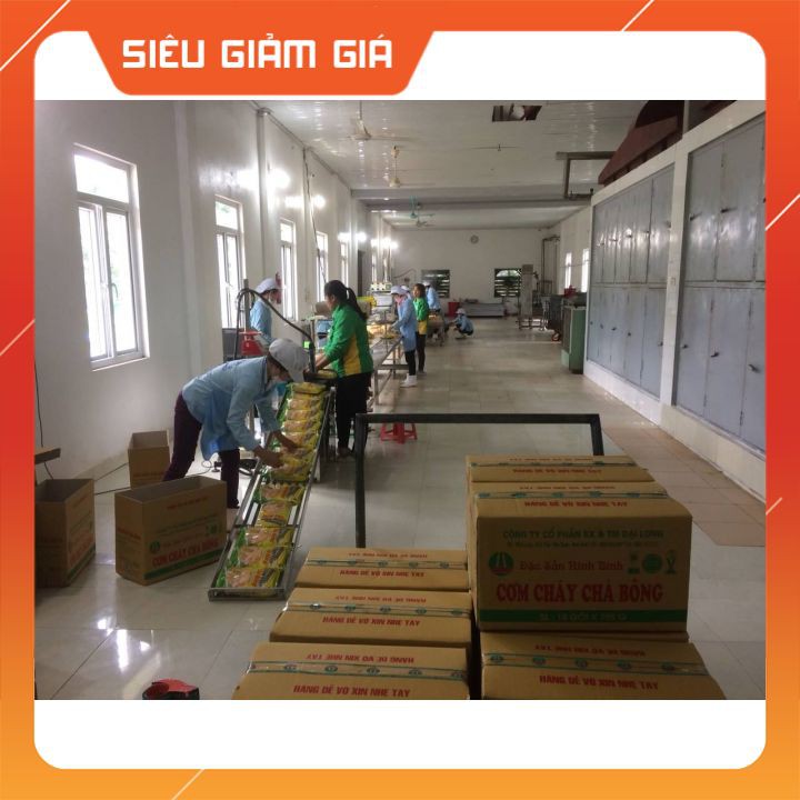Cơm cháy chà bông đặc sản Ninh Bình Vàng loại tròn 150gr