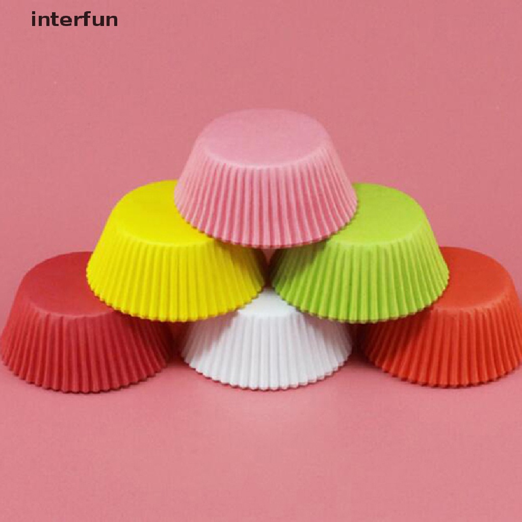 Bộ 100 Giấy Lót Bánh cupcake Tiện Lợi Chất Lượng