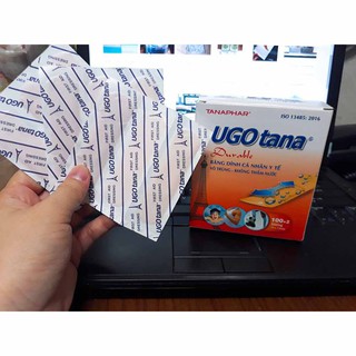 Băng dính y tế cá nhân UGO tana tiệt trùng ( hộp 100+ 2 miếng)