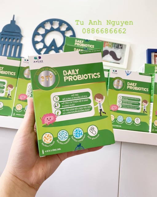DAILY PROBIOTICS _ men vi sinh bào tử lợi khuẩn ngủ đông