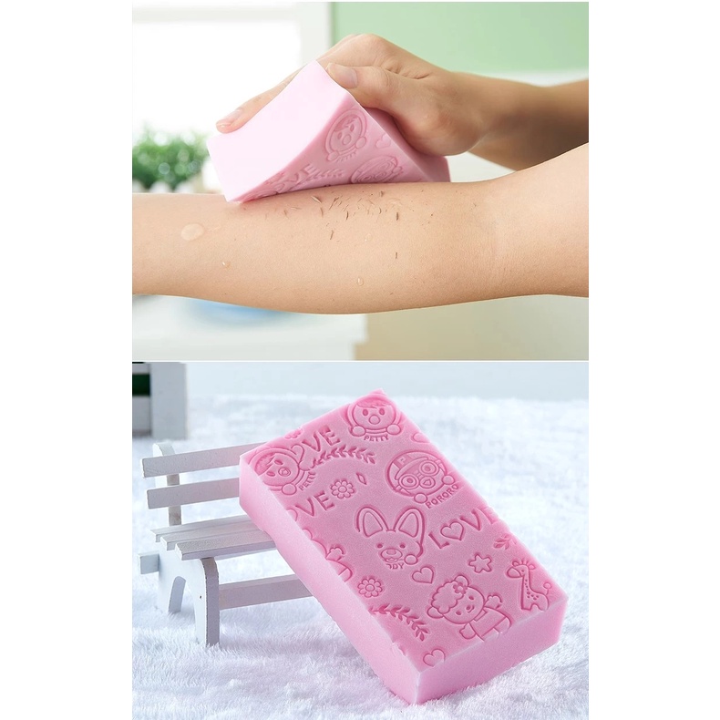 Bông Tắm Bọt Biển Chống Đau An Toàn Cho Bé