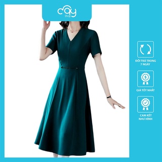 Đầm dự tiệc sang trọng dáng xòe nổi bật Thời Trang Mây E12
