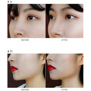 Tạo khối Black Rouge Up And Down Triple Shading