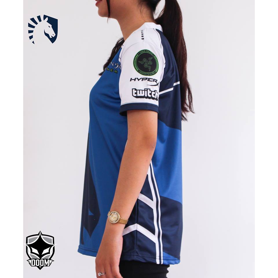 Áo Thun Liquid Xanh Đen