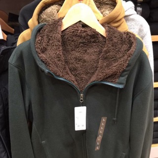 Áo Khoác Lót Lông Cừu Nam Uniqlo