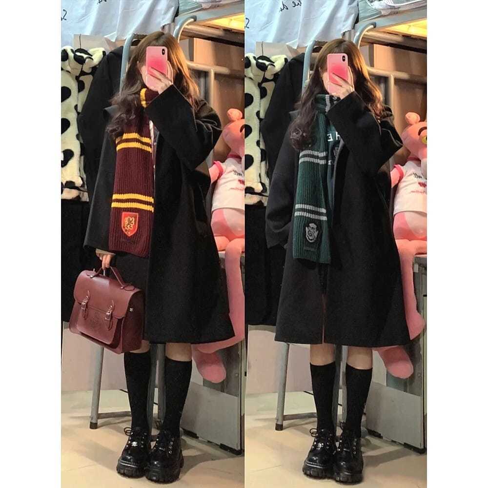 Khăn Choàng Len Phong Cách harry potter 2021