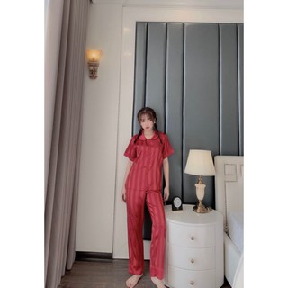 Bộ lụa gấm cộc dài