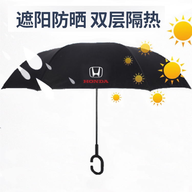 Dù Che Mưa Hai Lớp In Logo Cho Xe Hơi Lexus Volvo Lincoln Toyota