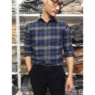 SƠ MI NAM KẺ CARO SỌC ĐỎ
