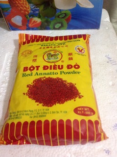 Bột điều đỏ 500g
