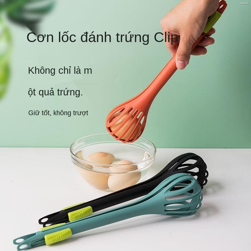 Máy đánh trứng đa chức năng gia đình trộn thực phẩm loại bánh mì kẹp nướng ba trong một Thìa