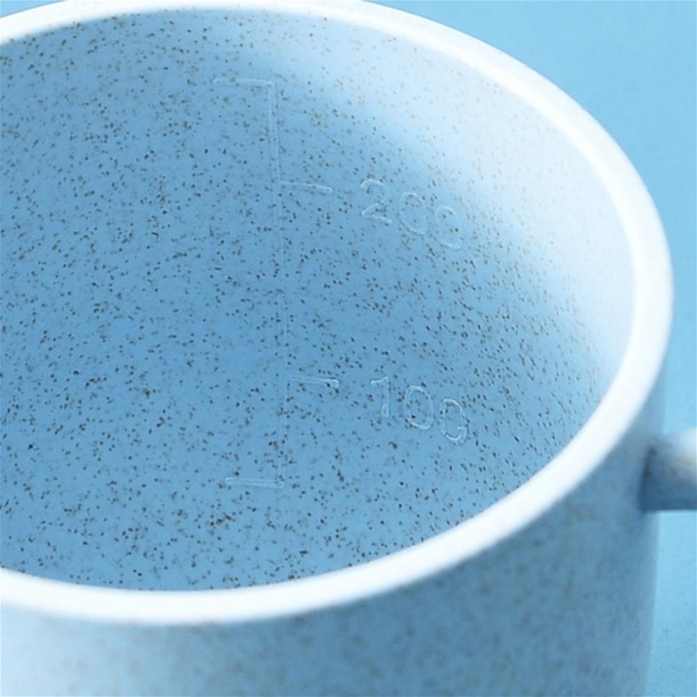 Bình Uống Nước Bằng Lúa Mạch 270ml Họa Tiết Hoạt Hình Dễ Thương Chống Rơi Kèm Nắp Cho Bé