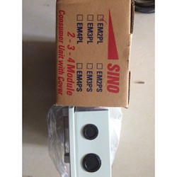 [SINO] Tủ Điện Vỏ Kim Loại Sino CHỨA 2 MODULE - 2EMPL