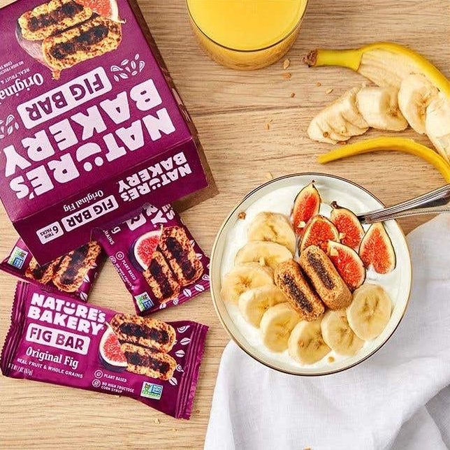 Bánh Nature's Bakery vị Brownie, Raspberry Fig, Blueberry, Strawberry gói 40-57g - USA/ Brownie Bar/ Whole Grains