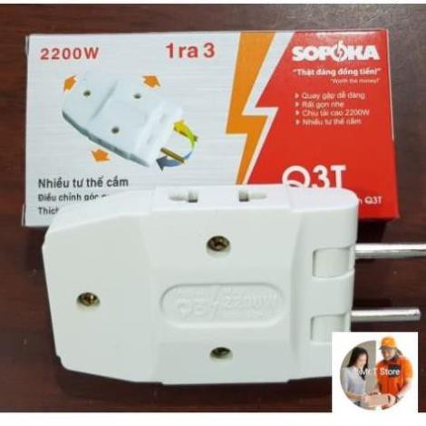 Phích cắm đa năng 1 chia ra 3 Q3T