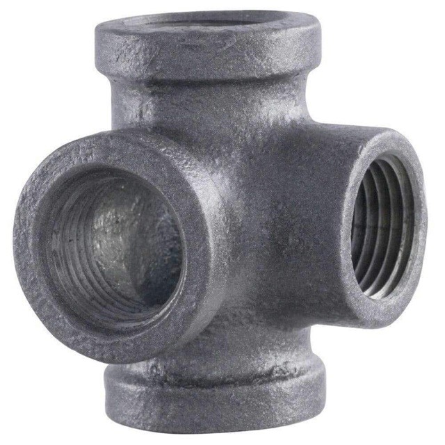 Co Nối 4 Hướng Ống Phi 21 - 27- 34 - Nội thất ống nước