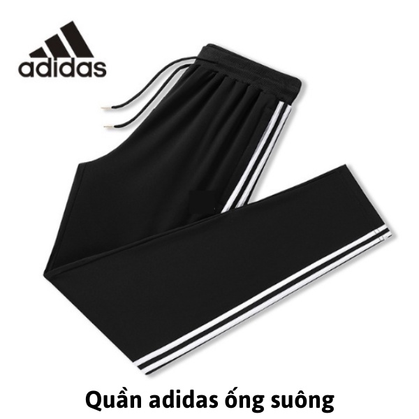 quần nam adidas dài đẹp big size 100kg ống suông , quần thể thao adidas nam nữ dài 3 sọc bigsize das cao cấp