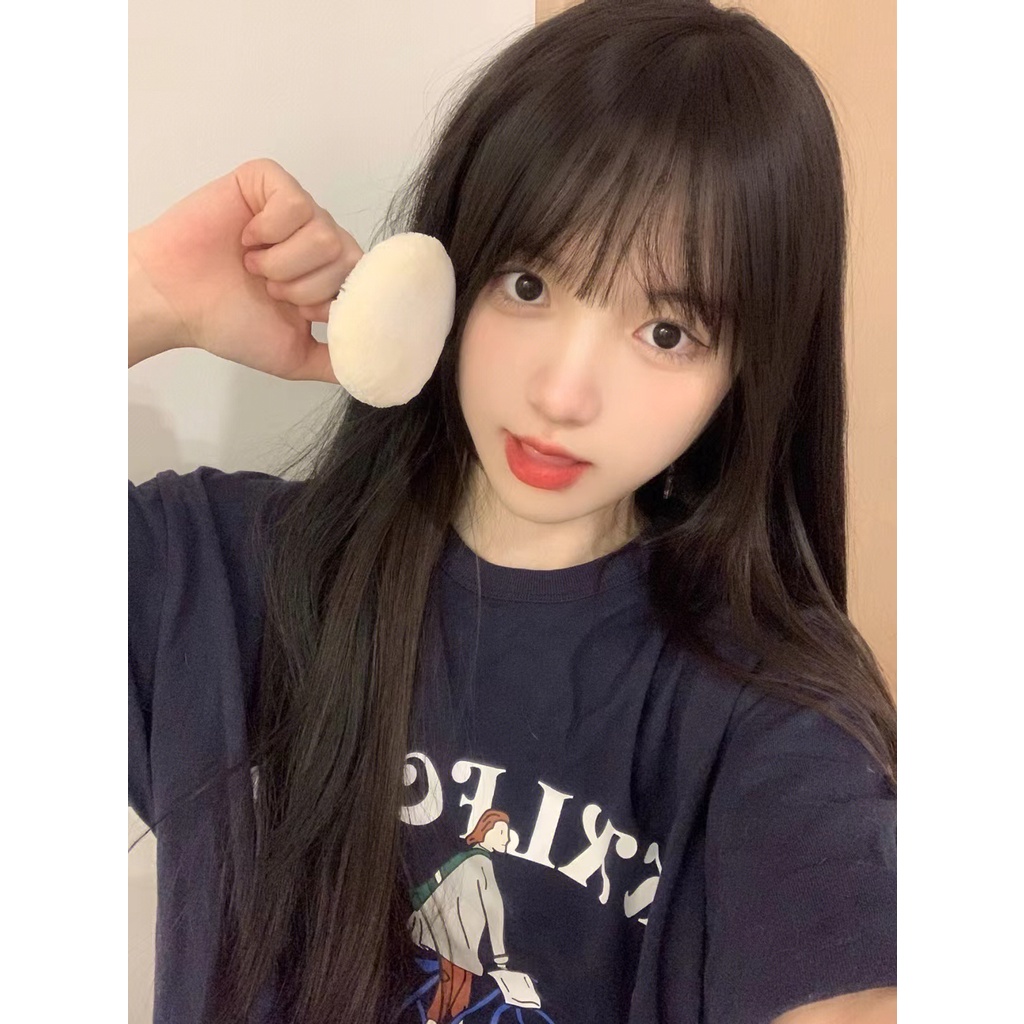 NRVP Áo Thun Nữ Oversize Cổ Tròn Thời Trang Hàn Quốc