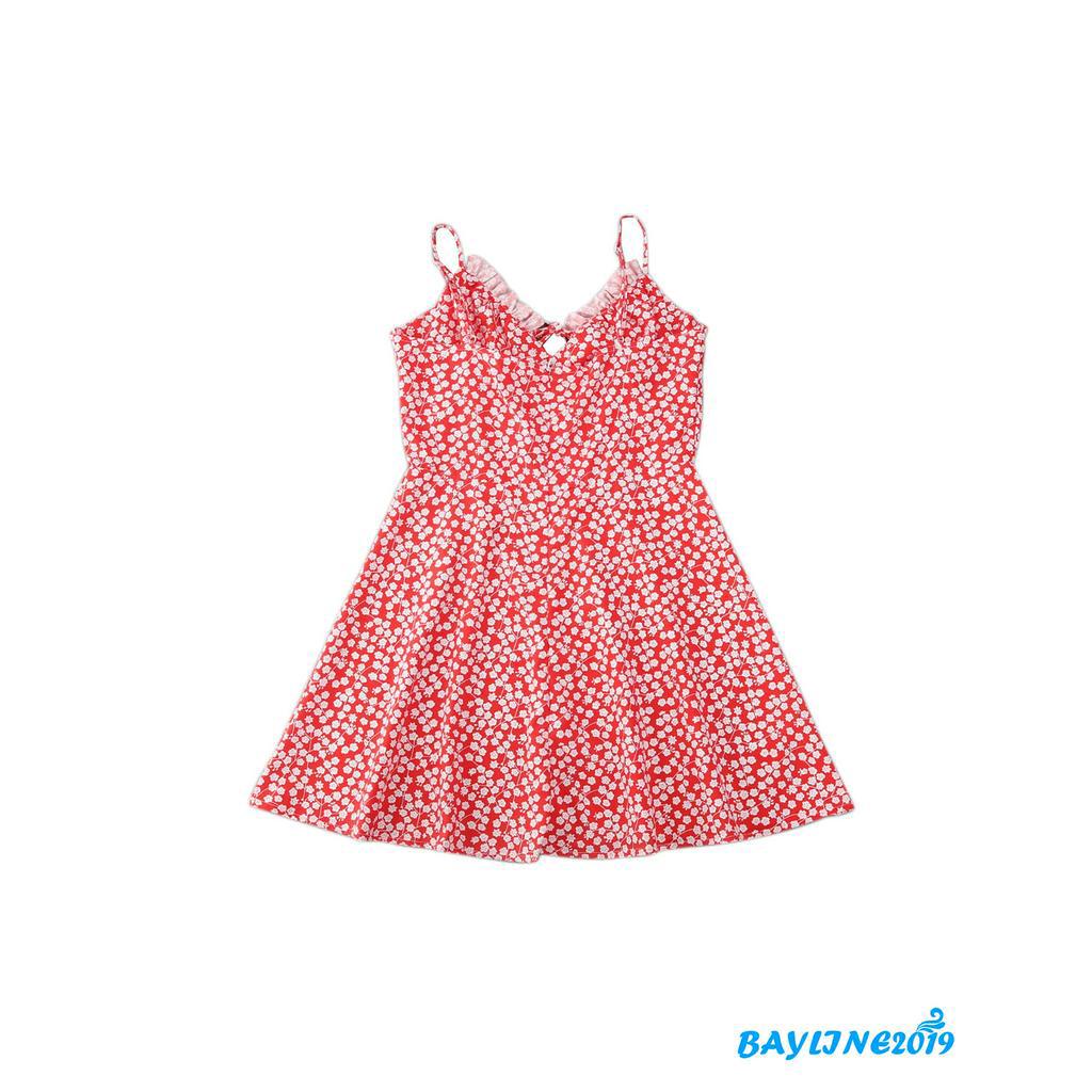 Đầm Hai Dây In Họa Tiết Hoa Quyến Rũ Dành Cho Nữ