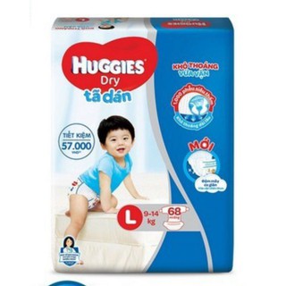Tả dán huggies m76, l68, xl62, xxl56