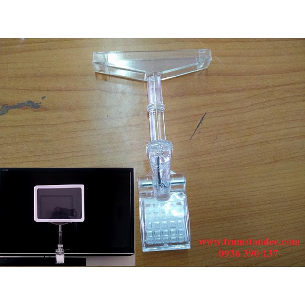Bộ kẹp và khung nhựa kích thước A5 chuyên dùng trong cửa hàng, siêu thị, bộ khung bảng giá siêu thị A5 trong suốt.