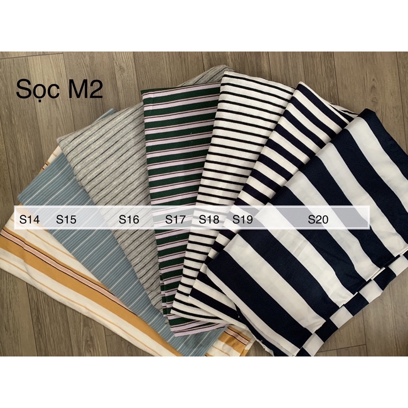 Áo Sọc rộng doll bjd 1/6 1/4 1/3