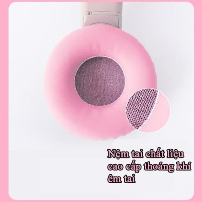 Tai Nghe Mèo Bluetooth, Headphone Tai Mèo Dễ Thương Có Mic,Âm Bass Mạnh Mẽ Và Dung Lượng Pin Khủng 400mAh BH 12 Tháng | BigBuy360 - bigbuy360.vn