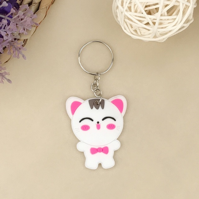 Móc khoá silicon siêu mỏng
