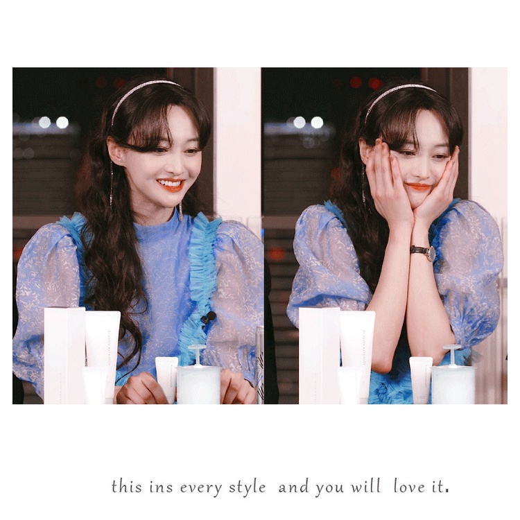 Băng Đô Đính Đá Thời Trang Hàn Quốc Dành Cho Nữ