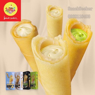 Bánh quế nhân kem Franzzi - Đồ ăn vặt Trung Quốc hấp dẫn - SNACK SEEKER