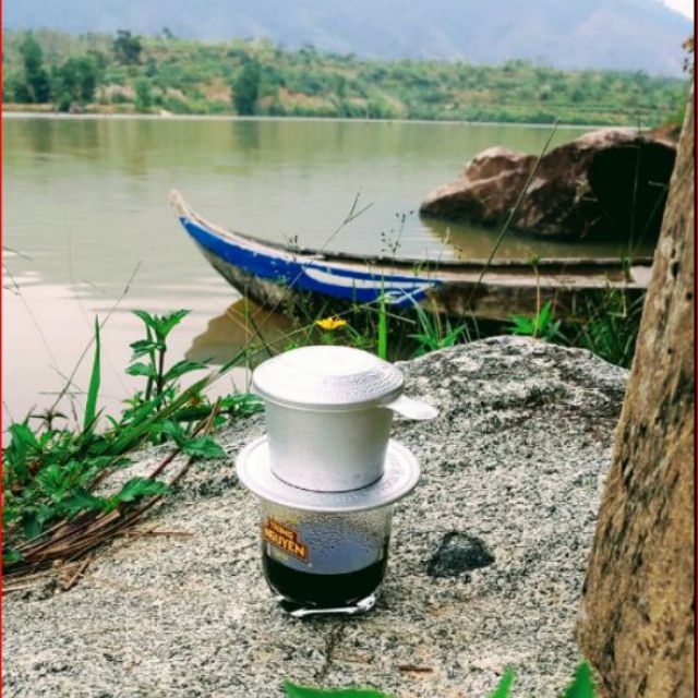 Phin nhôm Trung Nguyên hoa văn