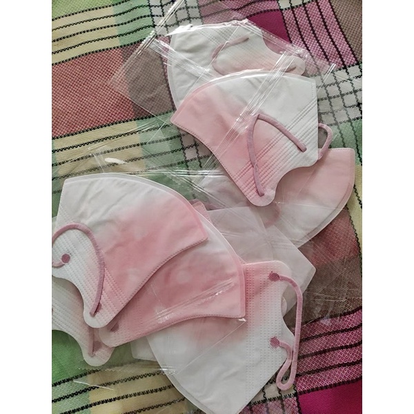 N47 SẴN CÓ VIDEO THẬT khẩu trang 3d mask ombre mix màu hồng tím trái tim Hot 2022 siu xinh GIÁ RẺ COÁ ẢNH THẬT Ở CUỐI
