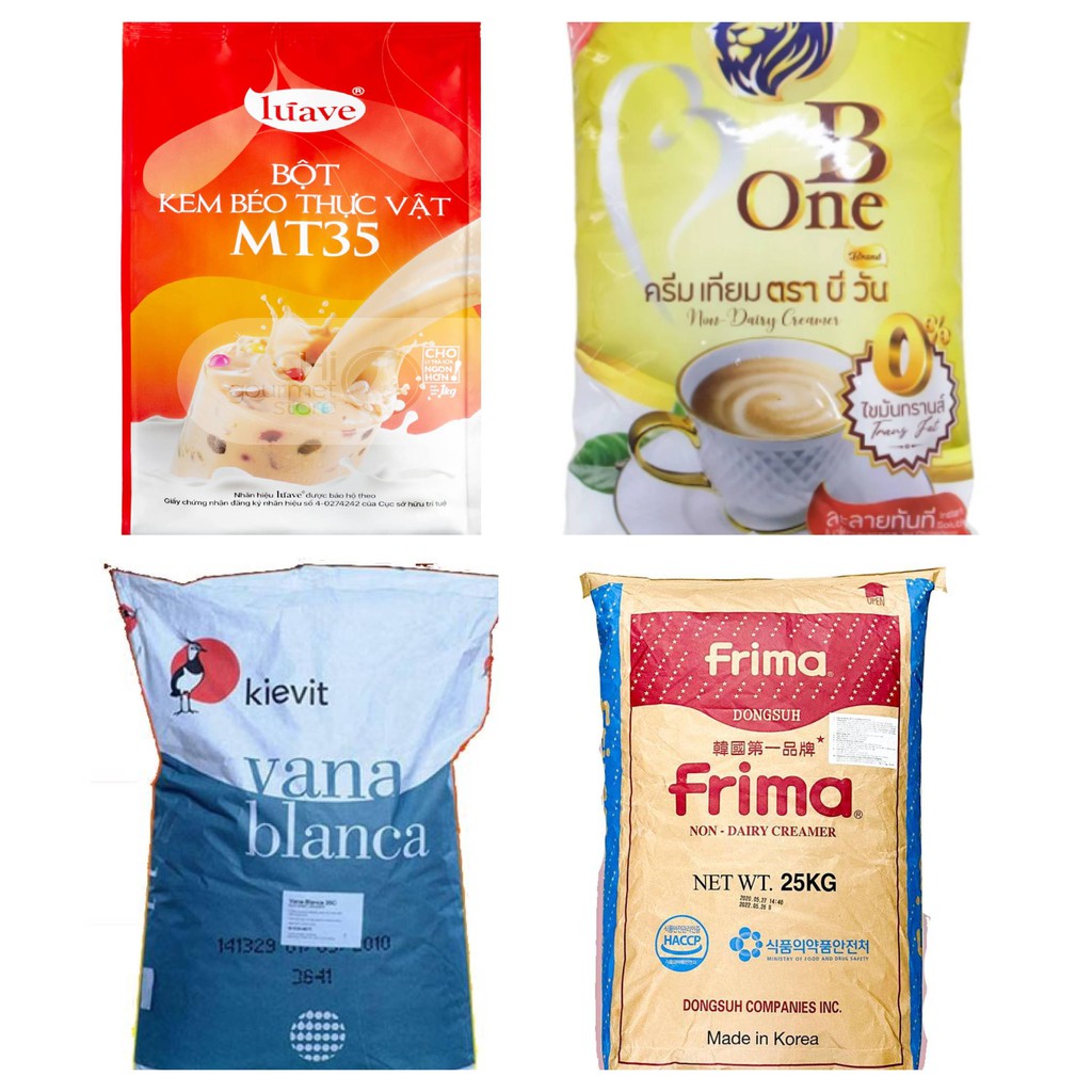 Bột Kem Béo  Pha Trà Sữa B One/ Indo Luave MT35/ Indo Kievit/ Frima 250g