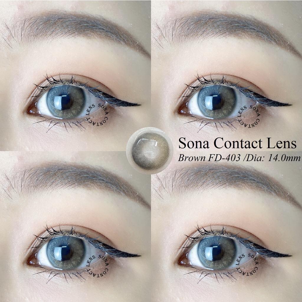 [XẢ HÀNG-5] LENS CẬN LỆCH &lt;kính áp tròng Sona Contact Lens&gt;