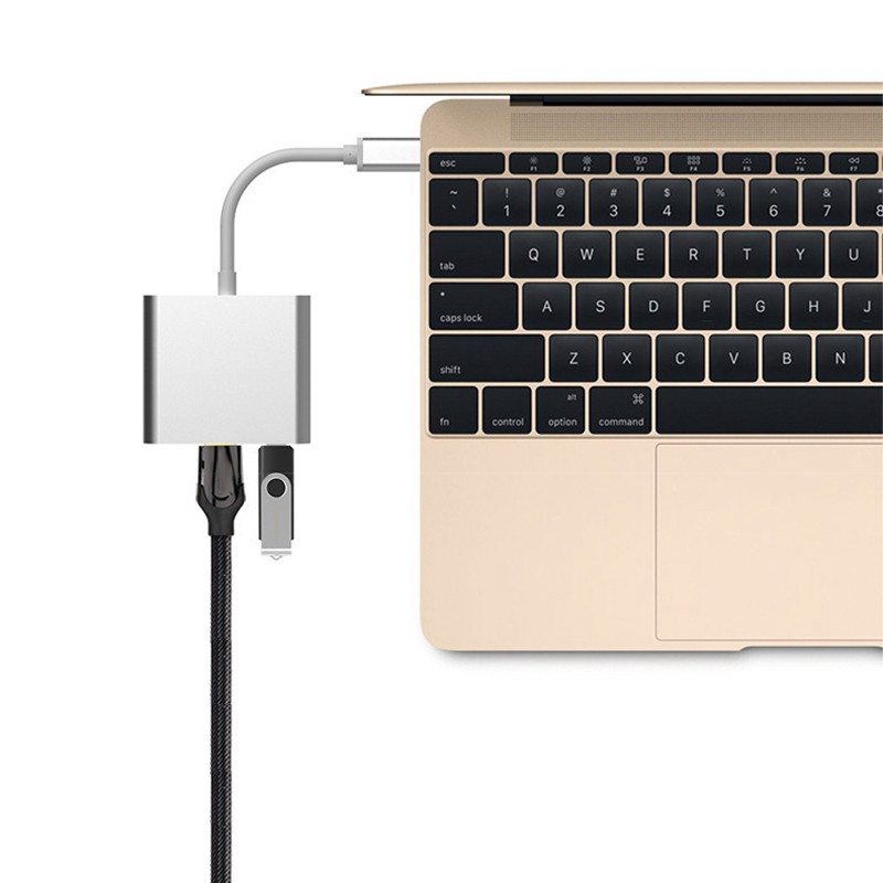 Cáp sạc chuyển đổi Type C sang USB 3.0 / HDMI / typec cho Macbook / DELL XPS 13 / matebook Laptop