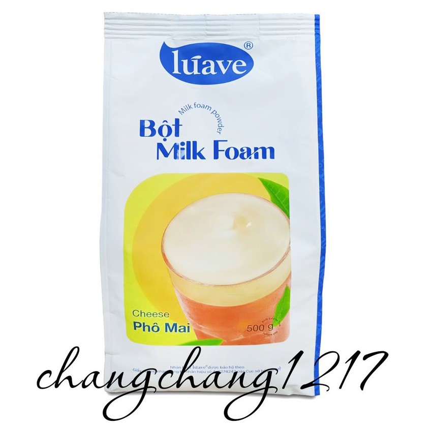 Bột Milk Foam Váng Sữa Kem Mặn Luave Gói 500gr