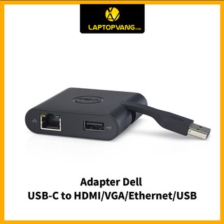 Giảm giá Cổng chuyển adapter dell da200 usb-c to hdmi/vga/ethernet/usb 99%  - BeeCost