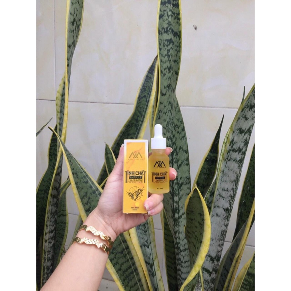 [Chính hãng] Tinh chất dưỡng da dna Cá Hồi Ampoule Saffron - MeeA Organic