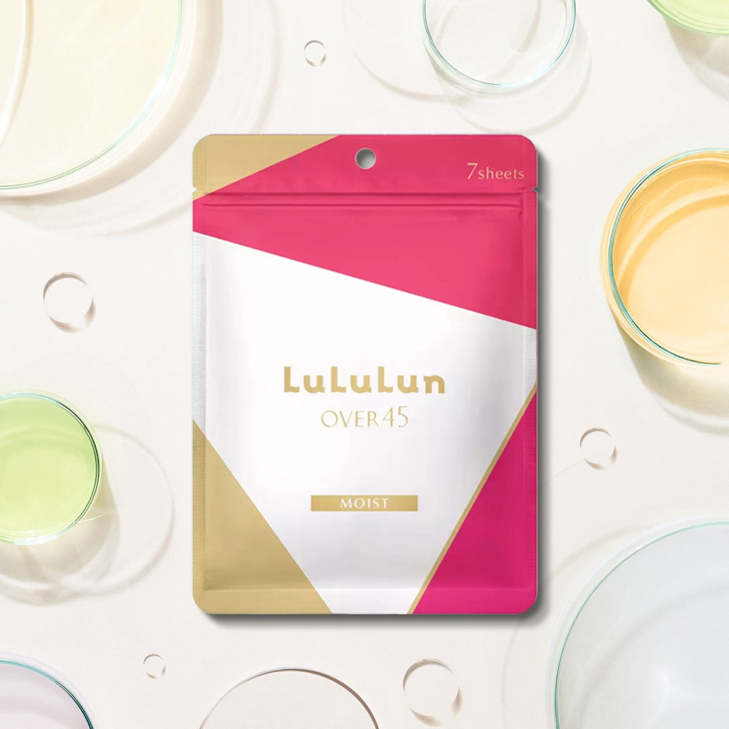 Mặt Nạ LuLuLun Dưỡng Ẩm Face Mask O45 Camellia 2KS 20g x 7 Miếng