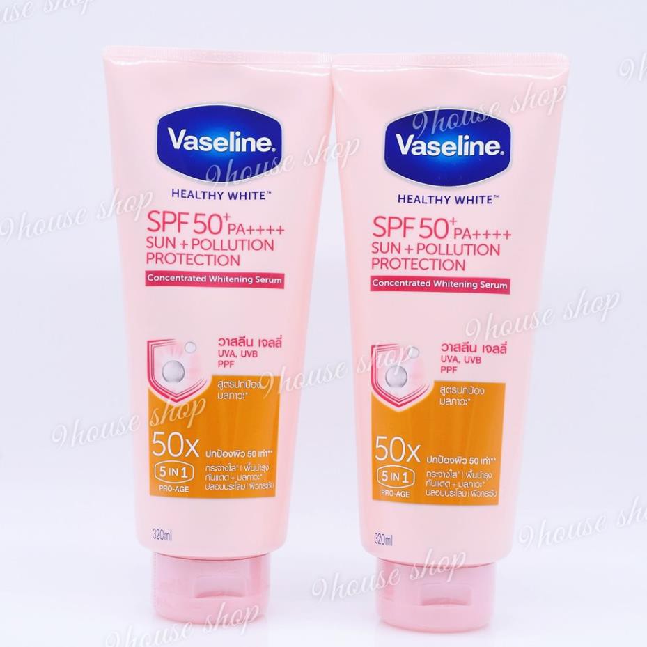 01 Dưỡng thể Vaseline 50X SPF50 Thái Lan