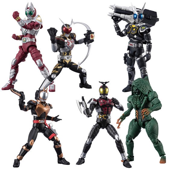 Mô Hình Động Shodo O Kamen rider Garren Chalice Dark Kabuto G4 Riotrooper- Sodo