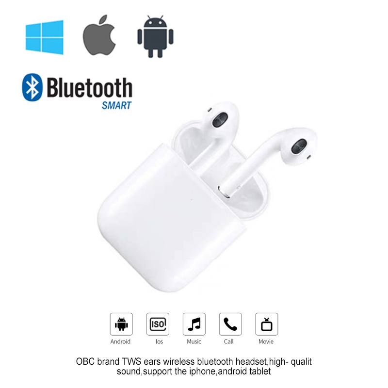 I11TWS Wireless Bluetooth 5.0 Stereo Touch Binaural Headset With Pop-up Window