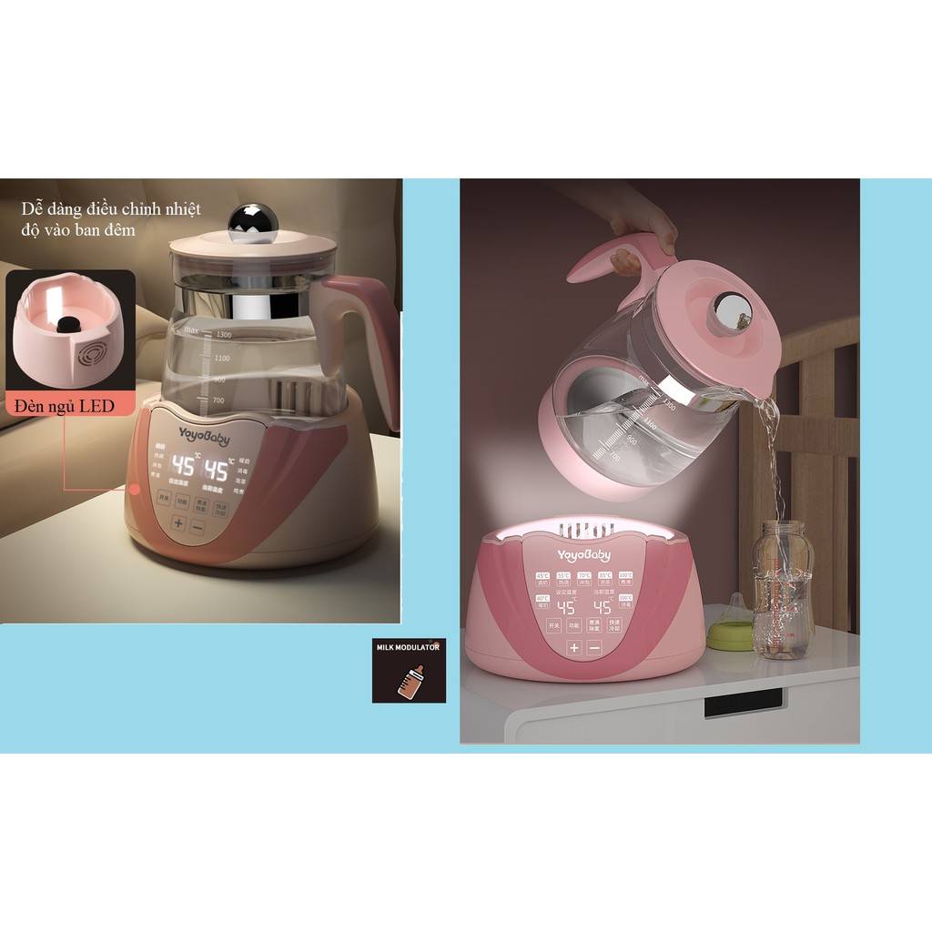 ẤM ĐUN NƯỚC PHA SỮA VÀ KHỬ TRÙNG , MÁY GIỮ NHIỆT