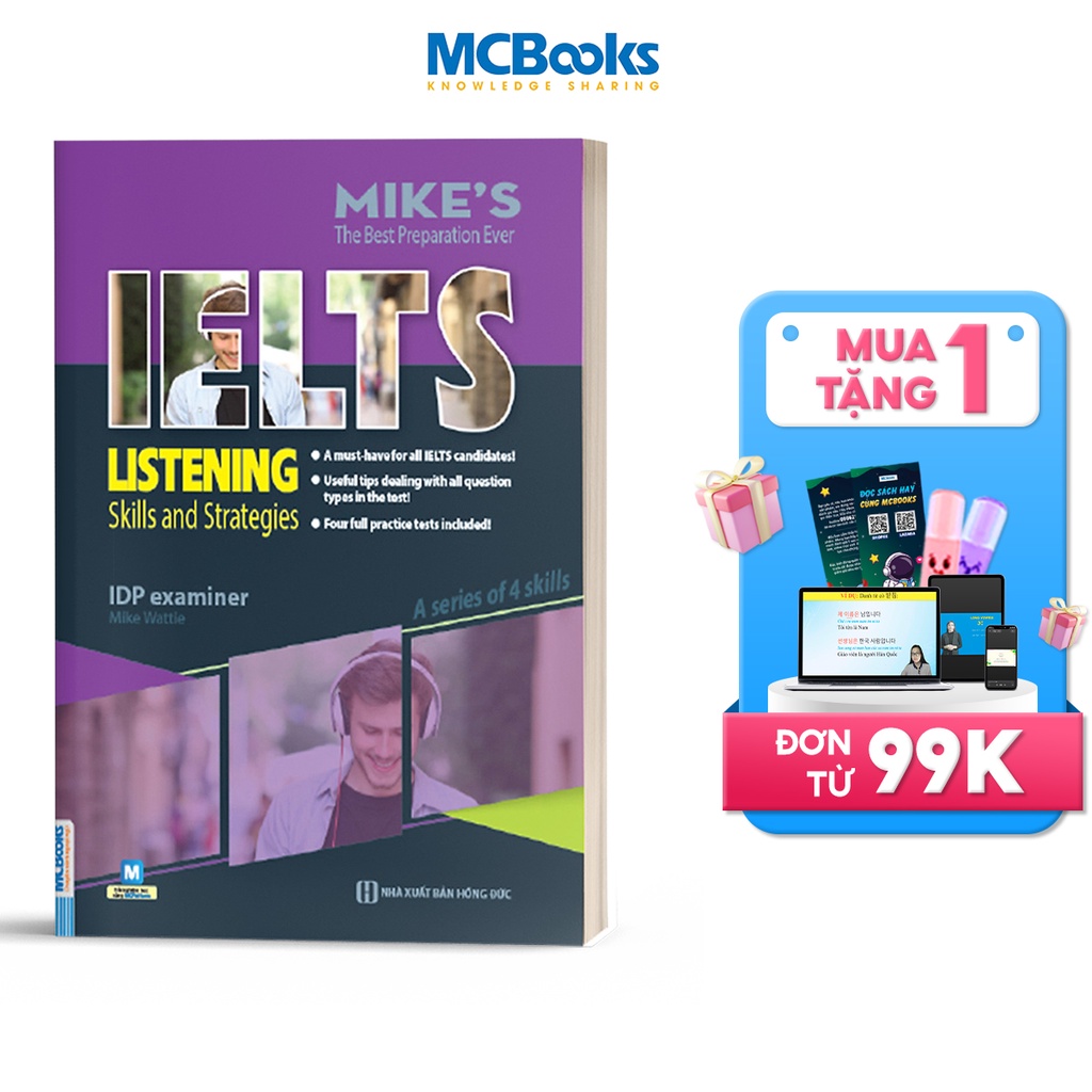Sách - Ielts Listening - Skills And Strategies - Dành Cho Người Luyện Thi Ielts - Học Kèm App Online