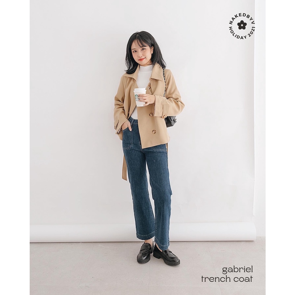 Naked by V - Áo khoác dáng ngắn Gabriel TrenchCoat | BigBuy360 - bigbuy360.vn