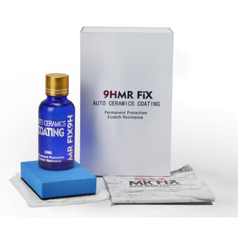 Phủ bóng xe Auto Ceramic Coating MR FIX 9H 30ml - Home and Garden