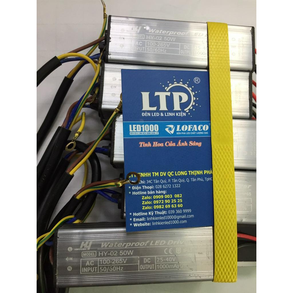 Tăng phô đèn pha led - Nguồn đèn pha led 20w, 30w, 50w, 100w loại tốt 75%công suất BH 12 Tháng Tại LTP