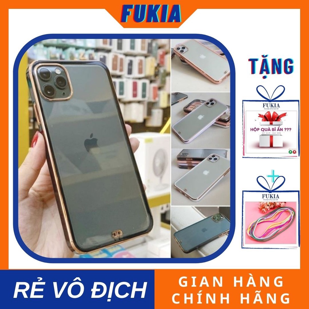 Ốp Likgus mạ viền vuông mạ crom gold cho iphone 11/ 11pro/ 11 promax/ iPhone 12/ 12 mini/ 12 pro/ 12 promax