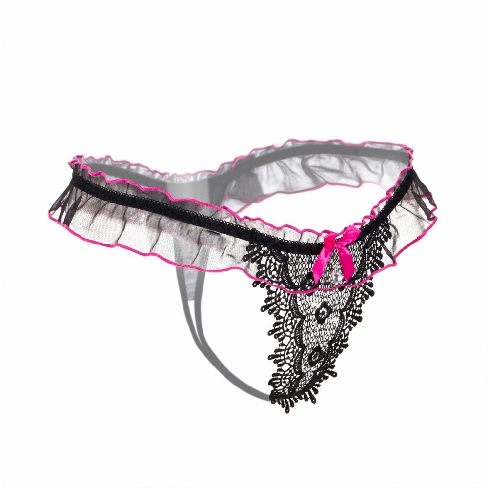 QUẦN LÓT NỮ LỌT KHE ĐÍNH NƠ SEXY GỢI CẢM QL8208A